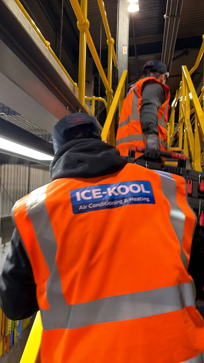 ICE KOOL service team on a repair call